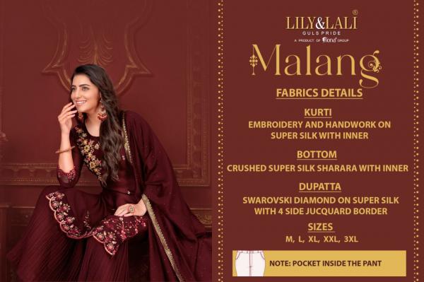 Lily And Lali Malang Exclusive Silk Designer Ready Made Collection